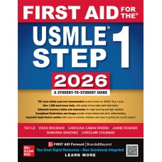 کتاب First Aid for the USMLE Step 1 2026 تمام رنگی