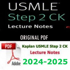 e-BOOK - Kaplan USMLE Step 2 CK Lecture Notes,2024-2025