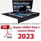 e-BOOK - Kaplan USMLE Step 1 Lecture Notes,2023