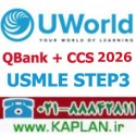 بانک سوالات USMLE World Step 3 Qbank+CCS 2026